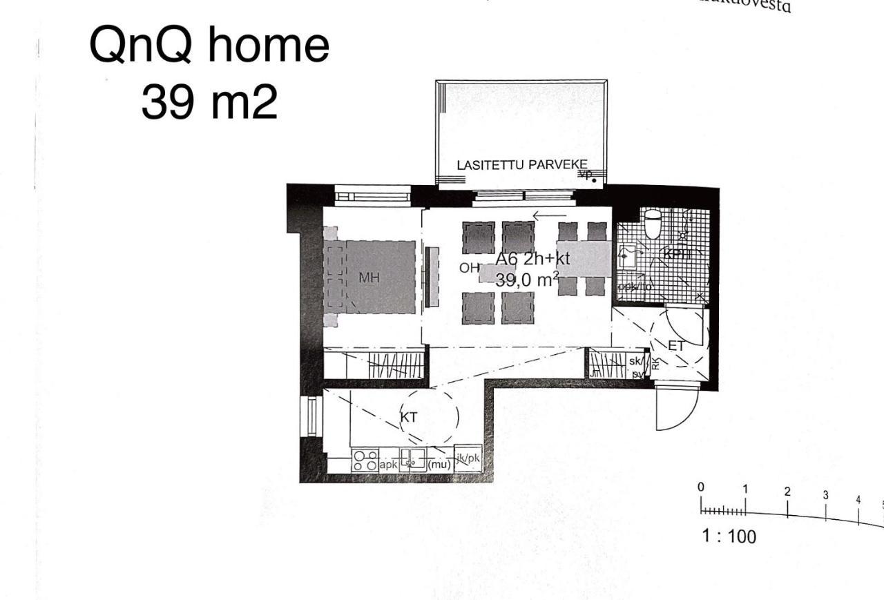 Qnq Home -Pasila 헬싱키 외부 사진